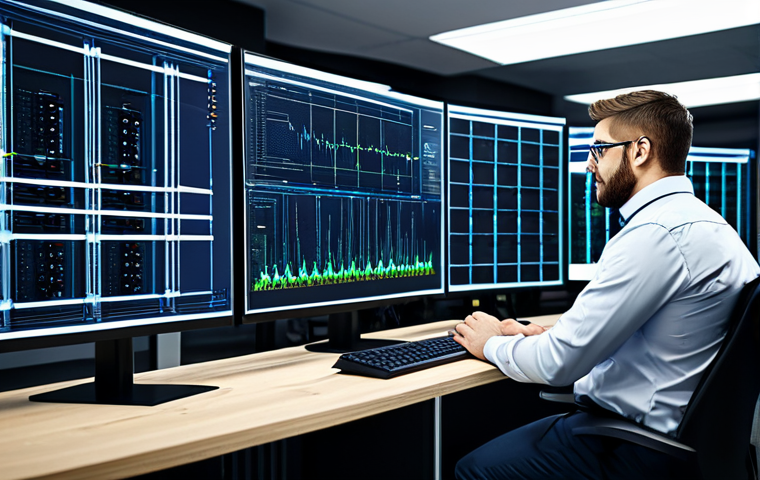 빅데이터 기술자와 데이터 사이언티스트의 차이 - Data Engineer Building Infrastructure**
"A data engineer in a modern office setting, fully clothed ...