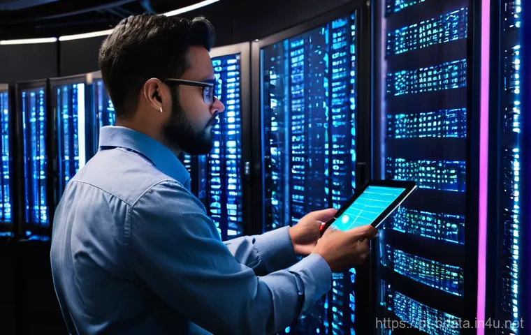 빅데이터 기술자와 스타트업 환경 - **Prompt 1: The Data Maestro's Symphony**
    A highly detailed, wide-angle shot of a data engineer,...