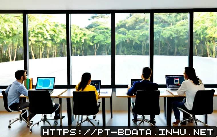 Home 17 빅데이터 기술자의 학습 커뮤니티 추천 - Photorealistic modern data science learning community in São Paulo, Brazil, diverse adult profession...